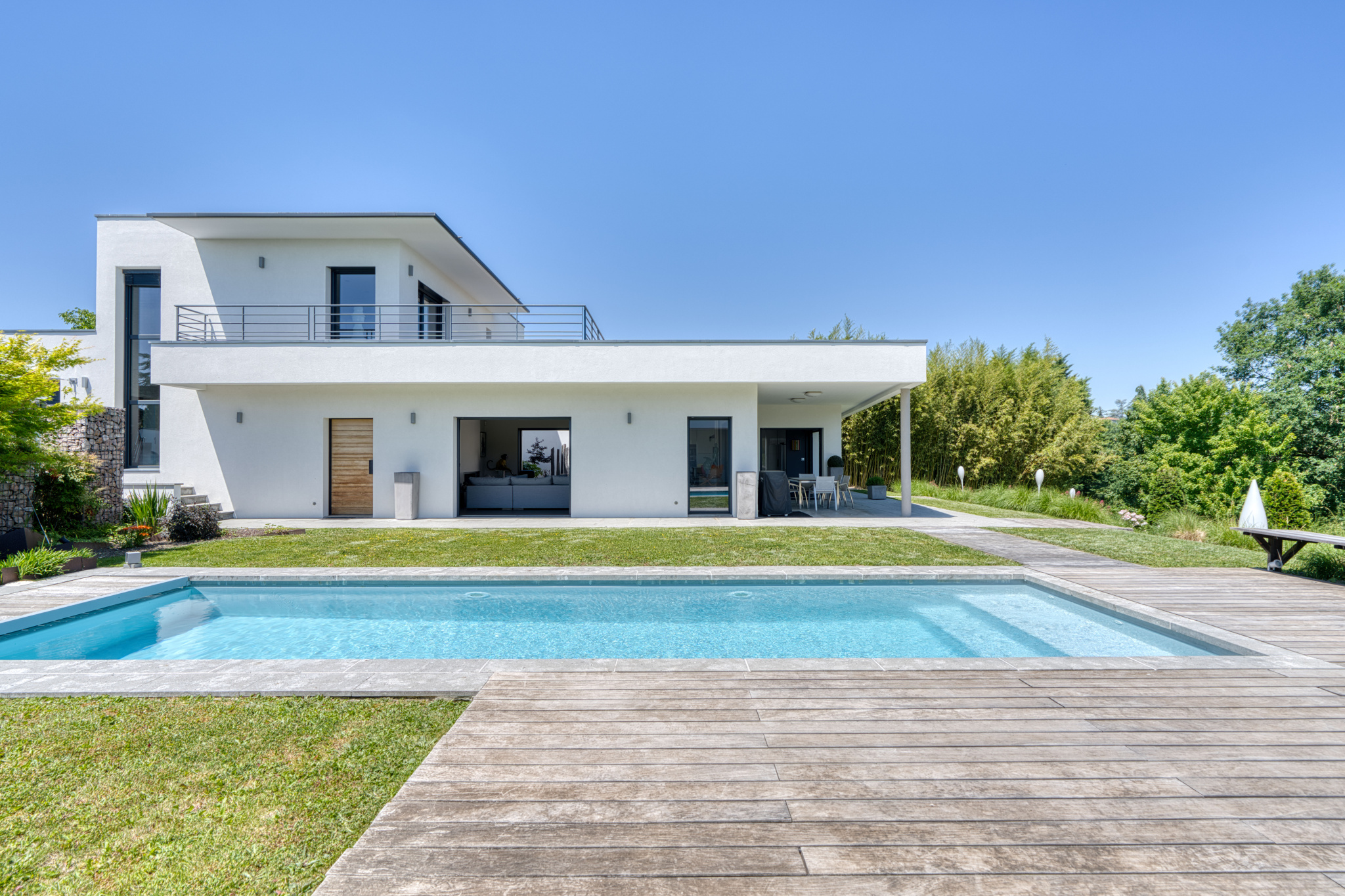 Maison d&rsquo;architecte de 210m2 habitables, ultra-lumineuse, co