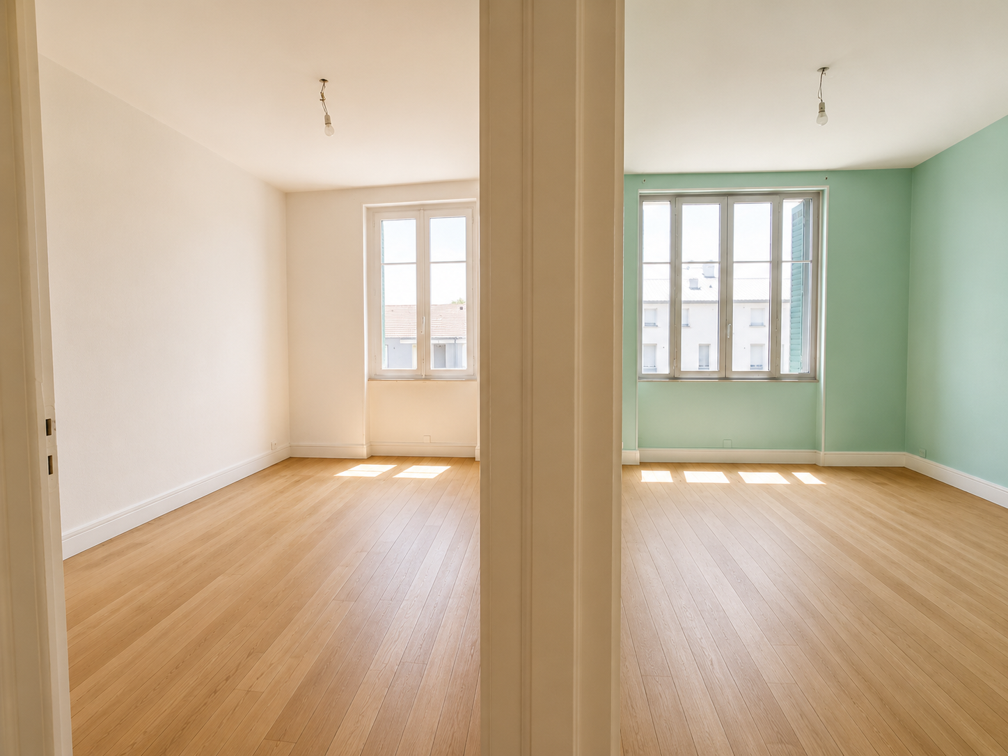 Lyon 9   Valmy   T2 de 45 m2 traversant    Fort potentiel