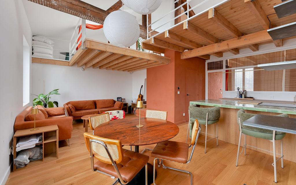 Duplex atypique  de 72,22 m2 rue Marietton – 9e arrondisseme